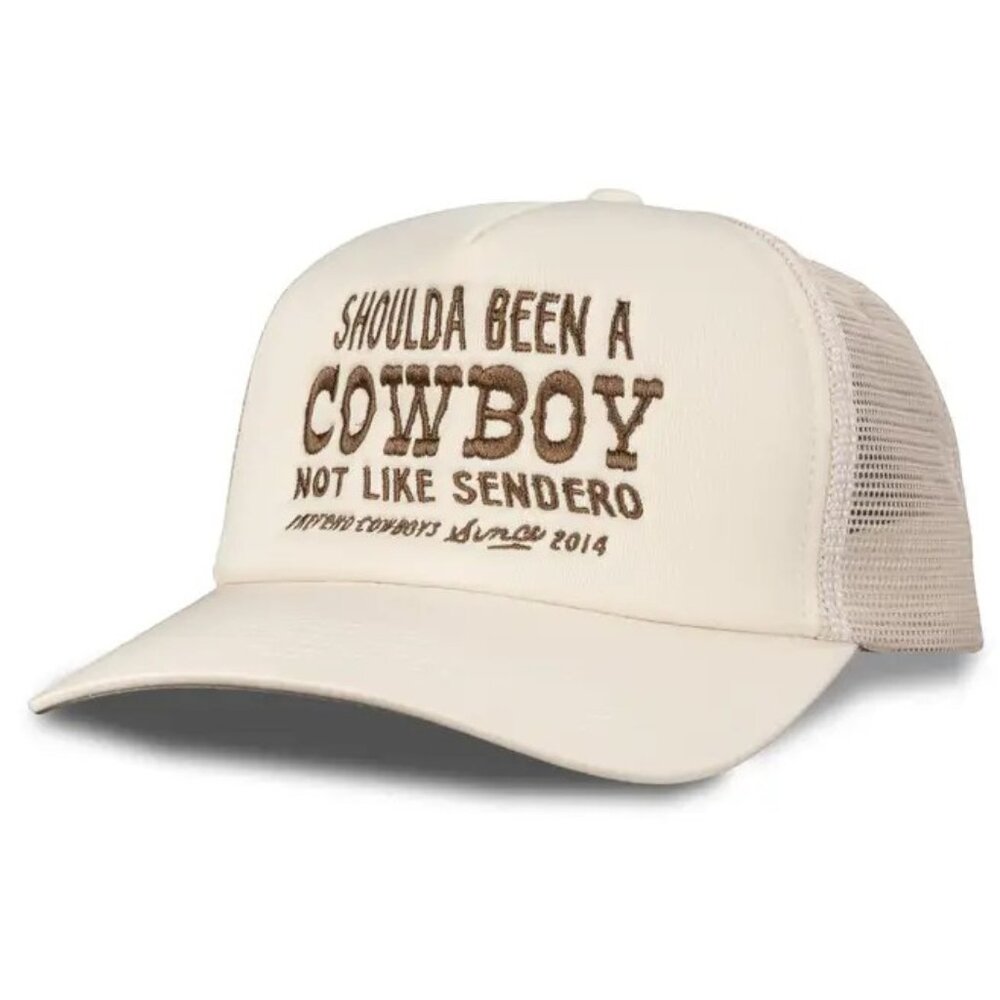 Sendero Provisions Co Hat, Shoulda Been A Cowboy Cream